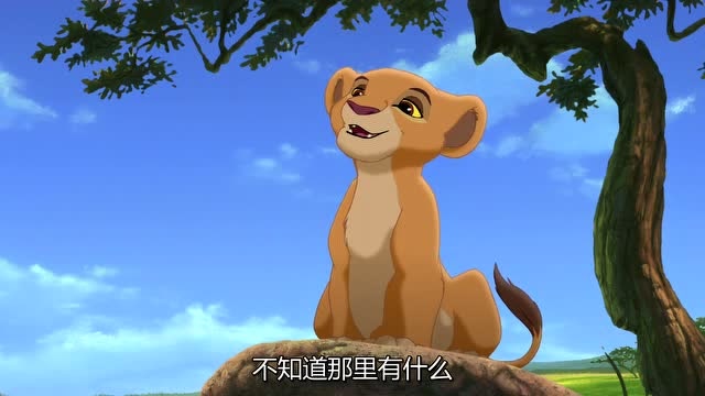 辛巴的荣耀小狮子出来玩还要被父亲的人看的紧紧的