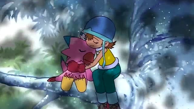 数码宝贝:因为比丘兽的存在,素娜和妈妈的关系有所改善