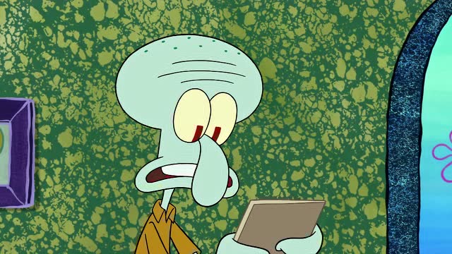 海绵宝宝:章鱼哥被邀请参加高贵的开幕典礼,好开心啊