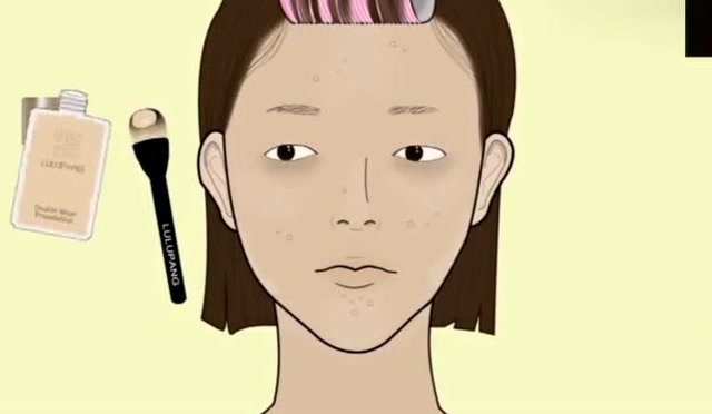 一幅动画告诉你女人化妆的魔力,妆前妆后的差别太大了!