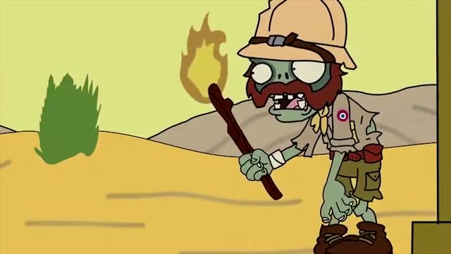 植物大战僵尸 :僵尸和植物们沙漠寻找水资源