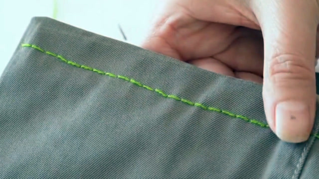 裤子裤腿太长不用愁,教你一招手工锁边进行改短,实用又省钱!