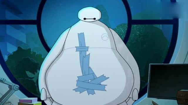 准备出发吧,漏气的大白,充好气了!