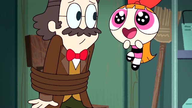 新飞天小女警:花花终于见到了真正的博士,好激动!