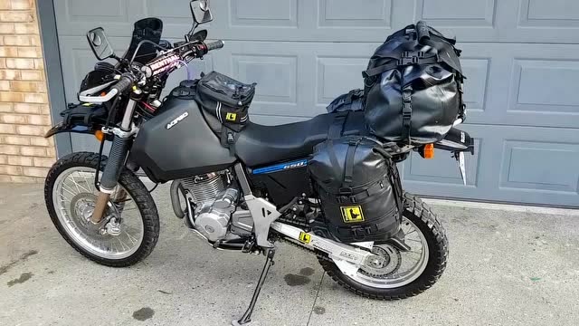 铃木单缸耐力车suzuki dr650 adv经典拉力车型
