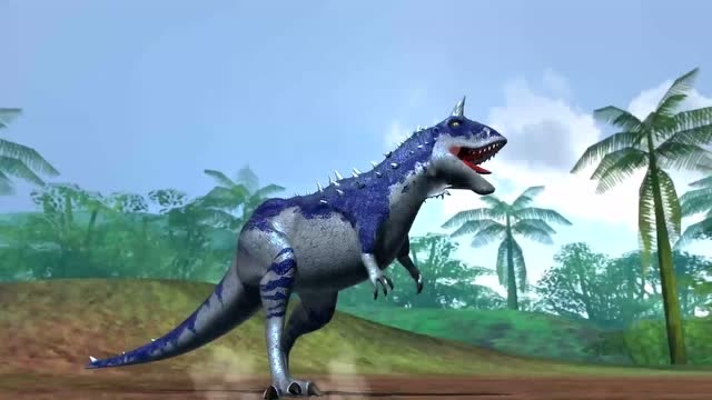 恐龙战争:食肉牛龙vs优头甲龙,来吧决斗吧