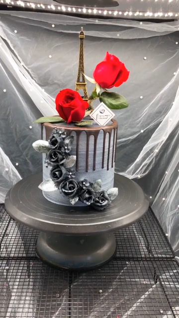 巴黎铁塔蛋糕,没错,是爱情的样子!
