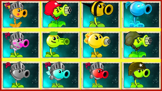 当全部豌豆射手都升到了顶级机械鲨鱼僵王我一个都打不过