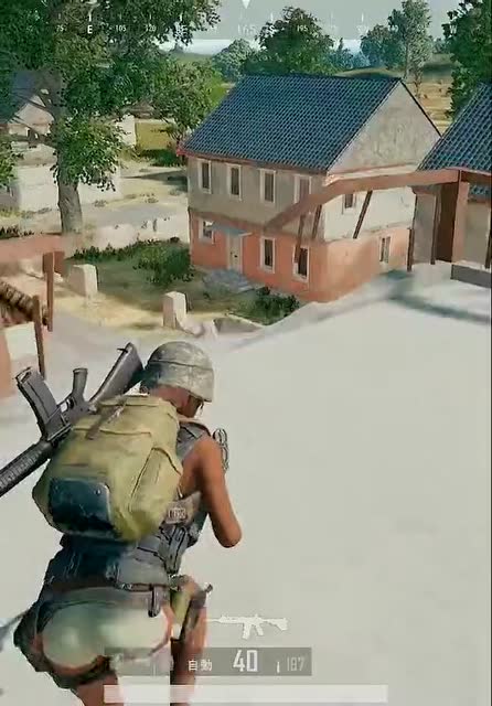 绝地求生:这个手枪太强了!分不清是大神还是挂!