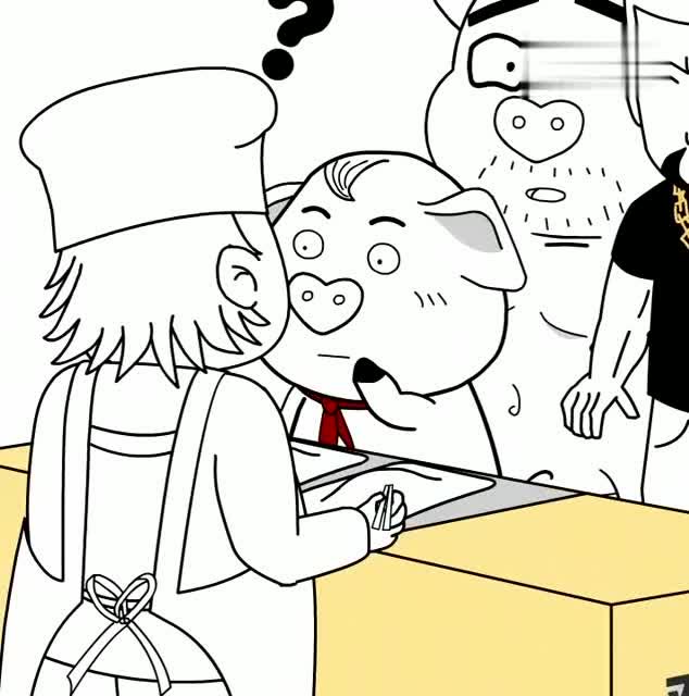 猪屁登买灌饼遇到插队的,没想到猪屁登是这样应对的,太解气了