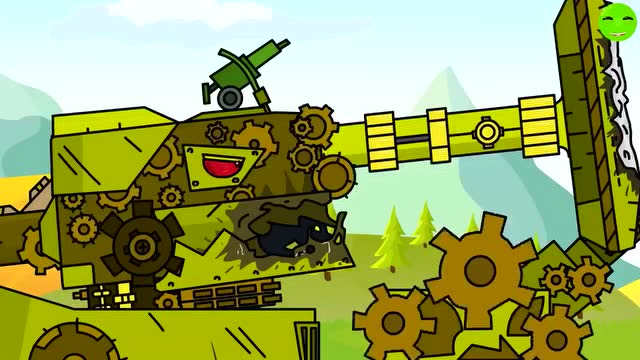 坦克世界搞笑动画装甲车大战游戏