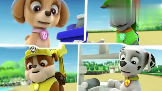 《汪汪队》片段被我倒放后,全程毫无违和感!