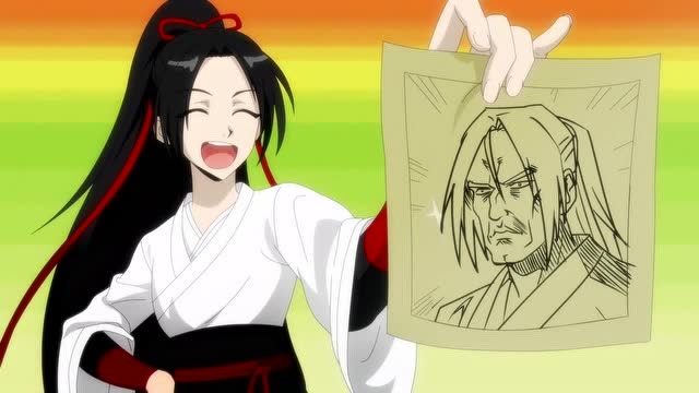 《降灵记》画玖画出七爷的画像太有才了,七爷看到都吐血了!