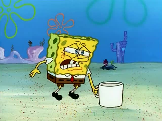 海绵宝宝:被开除的海绵宝宝很伤心!