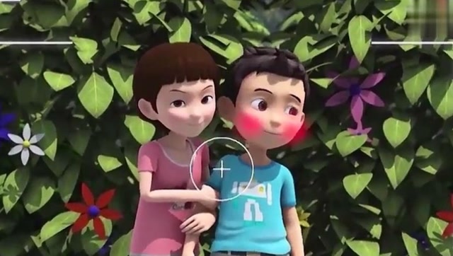 小咖和琪琪合照脸红了,坏叔叔用箭让琪琪爱上包子王