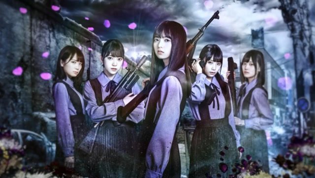 乃木坂46主演,人气偶像组团打丧尸,日本惊悚片《残美》