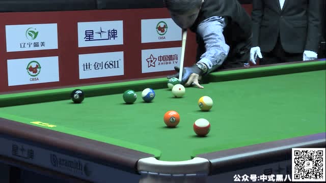 2019中式台球中锦赛杨帆vs杨晓明