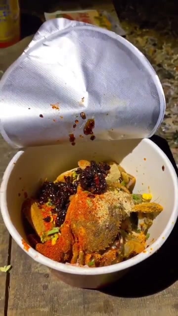 小螃蟹泡面,味道太香了!