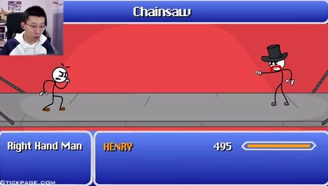 鯉魚解说:红胡子火柴人挡住了火柴人的去路