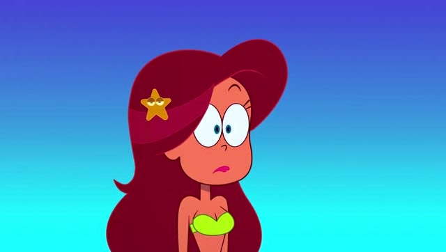 鲨鱼哥和美人鱼:玛丽娜堆好了沙堡,却没有人跟她玩,她好伤心