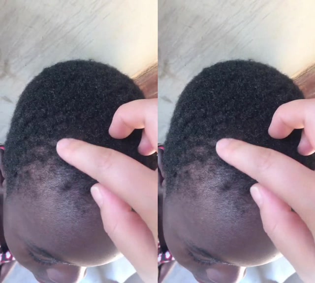 非洲人民天生发型原来就是钢丝球.