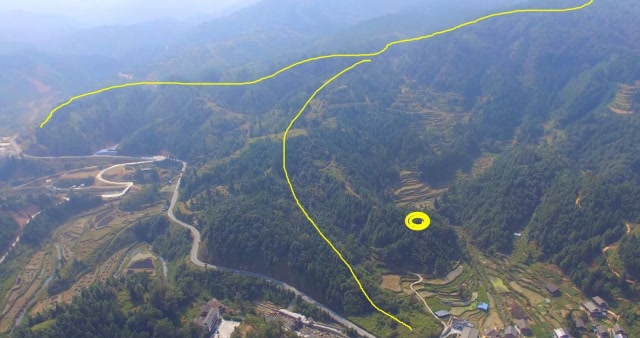 下砂重重来关锁,儿孙买尽世间田,九曲水环绕风水宝地