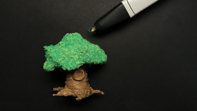 3d打印笔新人作品树