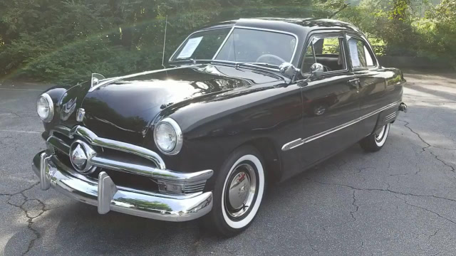 想不到的精致,带您看看50年代的福特轿车是啥样的