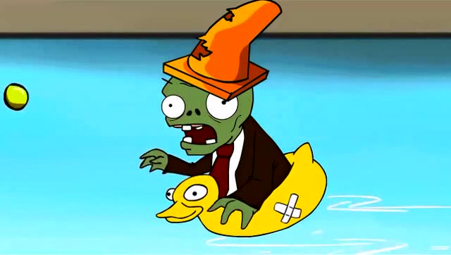 植物大战僵尸:小僵尸会游泳吗