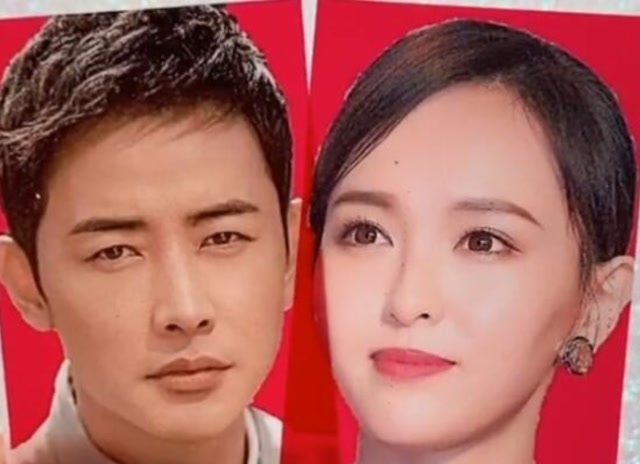 罗晋和唐嫣的照片合在一起竟还是唐嫣,男神女神的合体!