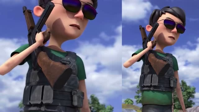 阿银吃鸡动漫:阿银来拯救队友,确定不是来帮倒忙吗?