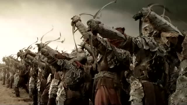 《魔戒3》中洛汗骑兵冲锋冲锋这段现在依旧让人热血沸腾