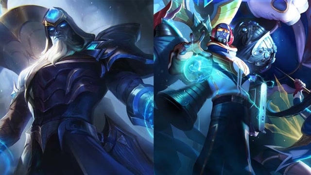 lol冠军之志瑞兹对比skt瑞兹两款大魔王的皮肤哪个更好