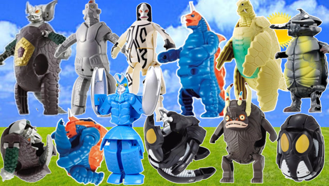30款超酷怪兽变形蛋怪兽蛋玩具介绍有雷德王哥莫拉达达巴克西姆