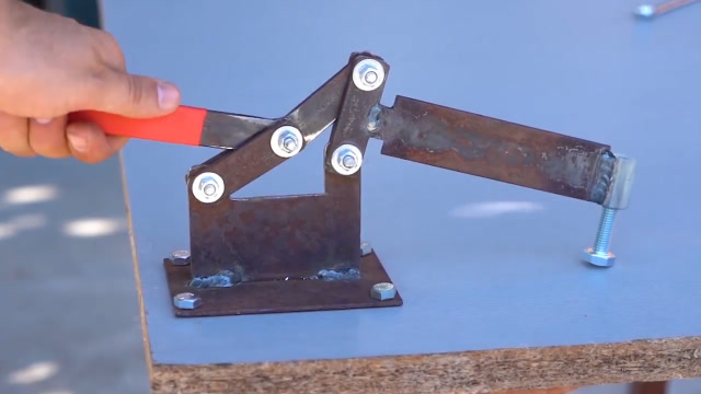 自制水平式快速夹钳加大码更加实用