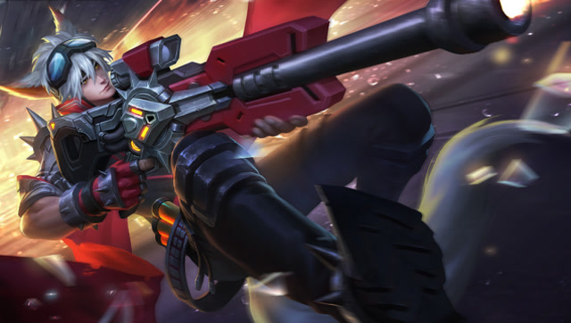 王者荣耀:百里守约蹲草丛连招瞬秒