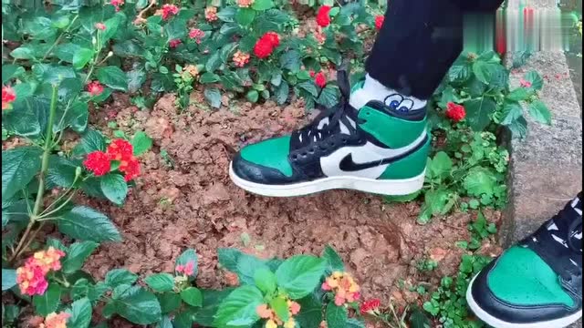 这么好的aj踩进泥巴可惜了,说实话真羡慕他,网友:不要给我