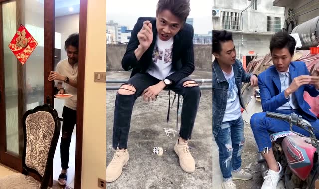 广西老表许华升搞笑:等下你别告诉你老爸我拿你鸡蛋