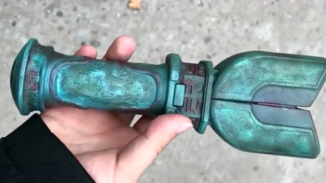 迪迦奥特曼变身器青铜神光棒,你知道是出自哪里吗?