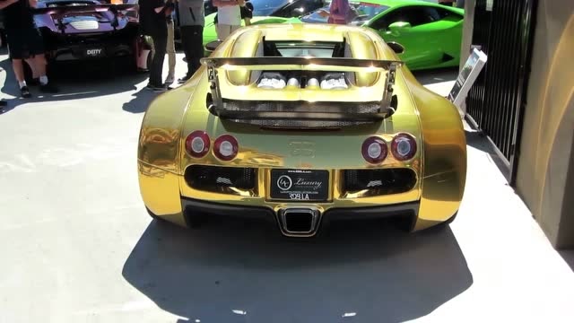 黄金布加迪威龙土豪