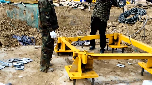 施工放线基地抄平现场实战