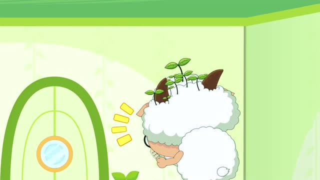 喜羊羊与灰太狼:村长正在郁闷时,看到了软绵绵村长的格言