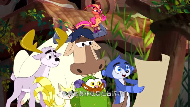 鹿精灵:地图完好如初了,就给了迪尔这样的行进路线