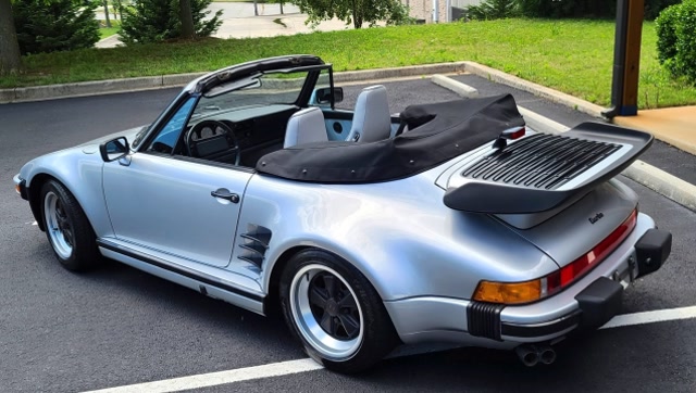后置后驱风冷保时捷1987年porsche 930敞篷
