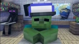 Minecraft动画：怪物学院寻找哆啦A梦