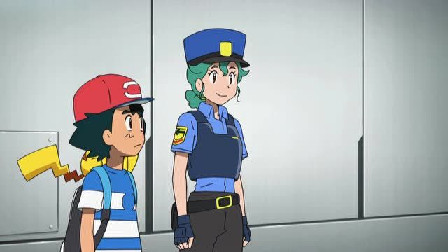 精灵宝可梦:小智帮助君莎把投掷猴送到宝可梦中心,君莎讲述事情经过