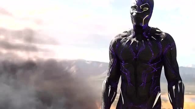 漫威英雄黑豹变身太帅了速度与力量完美结合高燃时刻百看不厌
