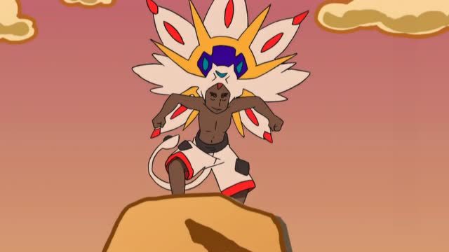 精灵宝可梦卡奇扮演日神真是太逗了