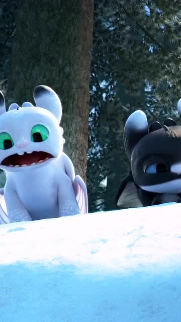 无牙仔家的三个超可爱的小龙崽就是有点太调皮了