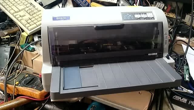 针式打印机进纸自动退纸打印不鸟维修教程阿峰教你学维修